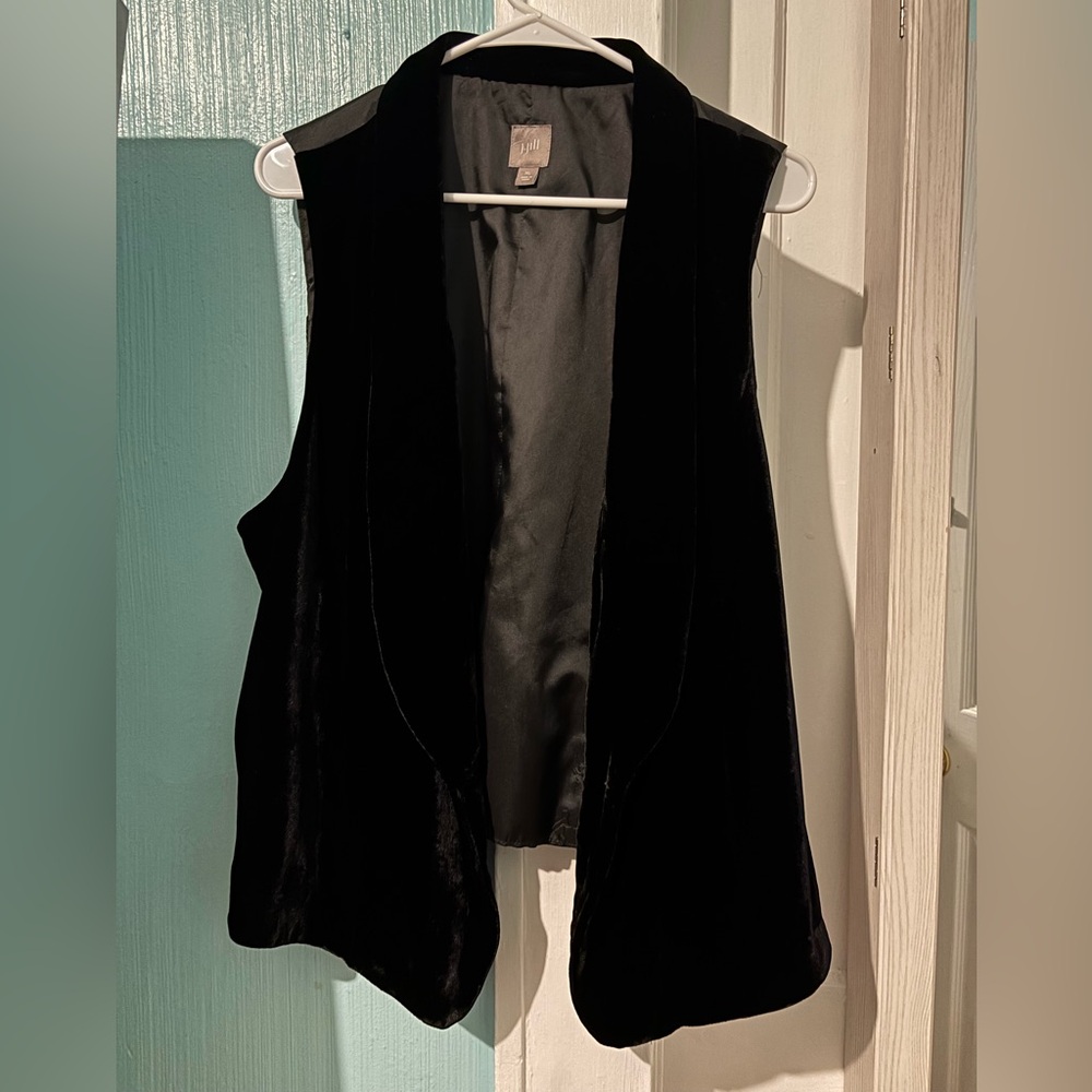 Velvet vest